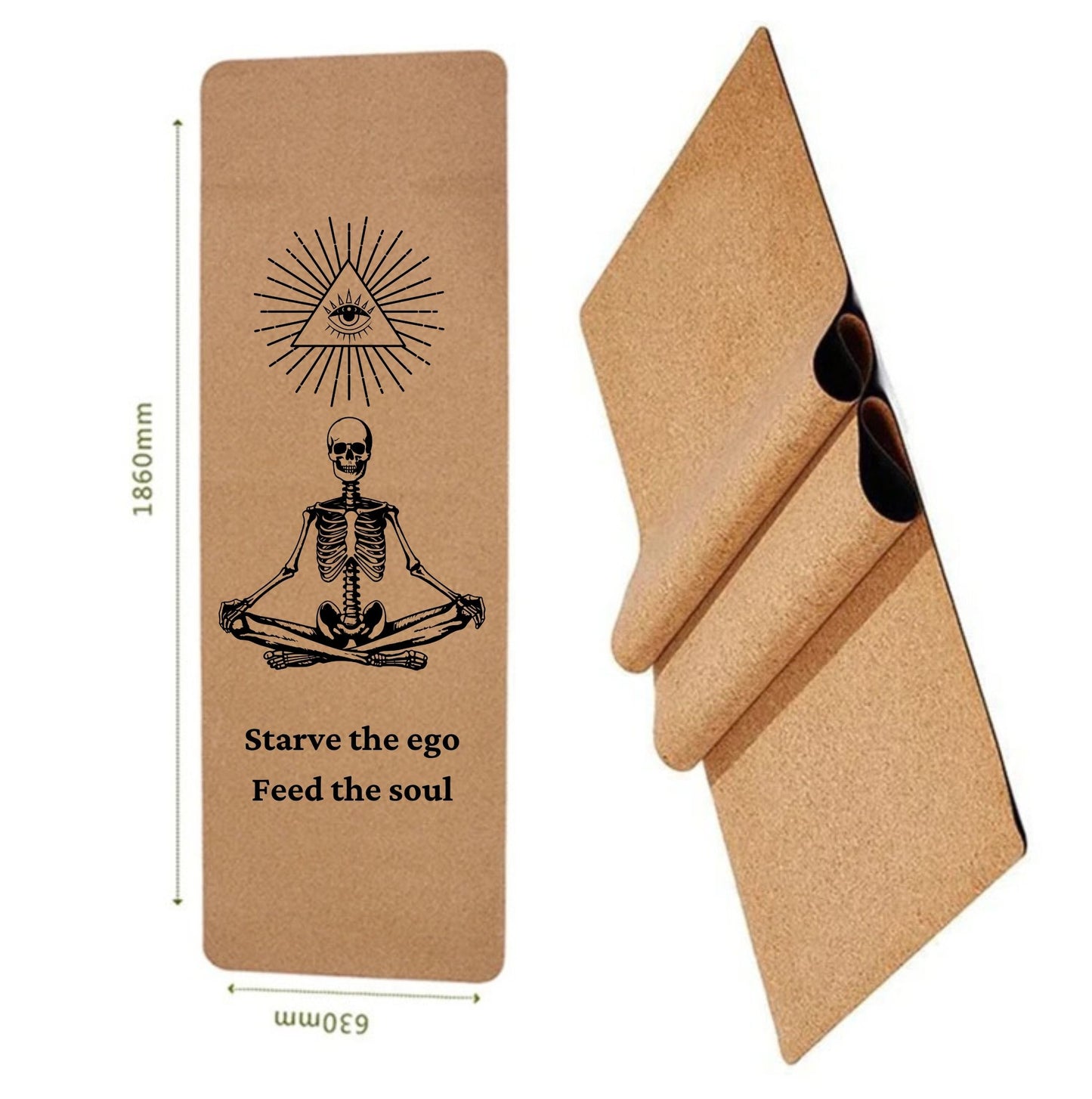 Cork Yoga Mat — Starve the Ego