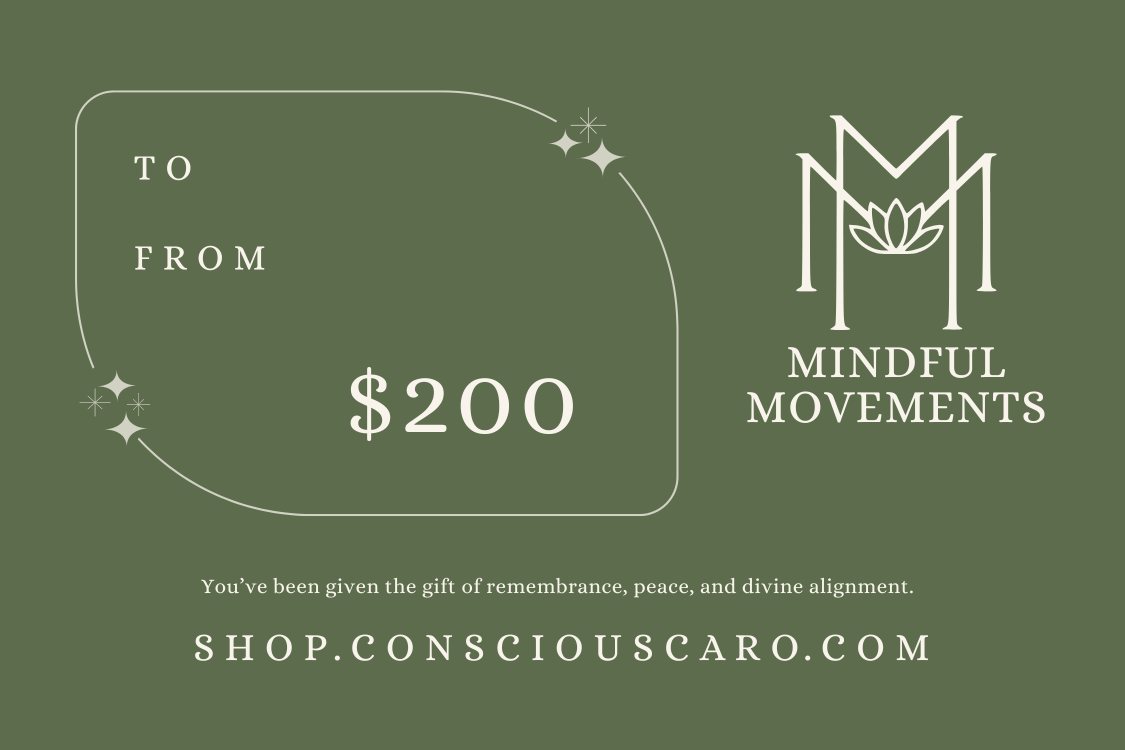 Mindful Movements Gift Card $200