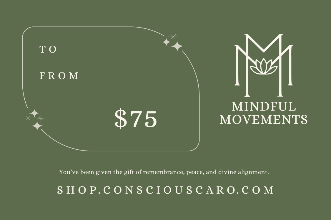 Mindful Movements Gift Card $75