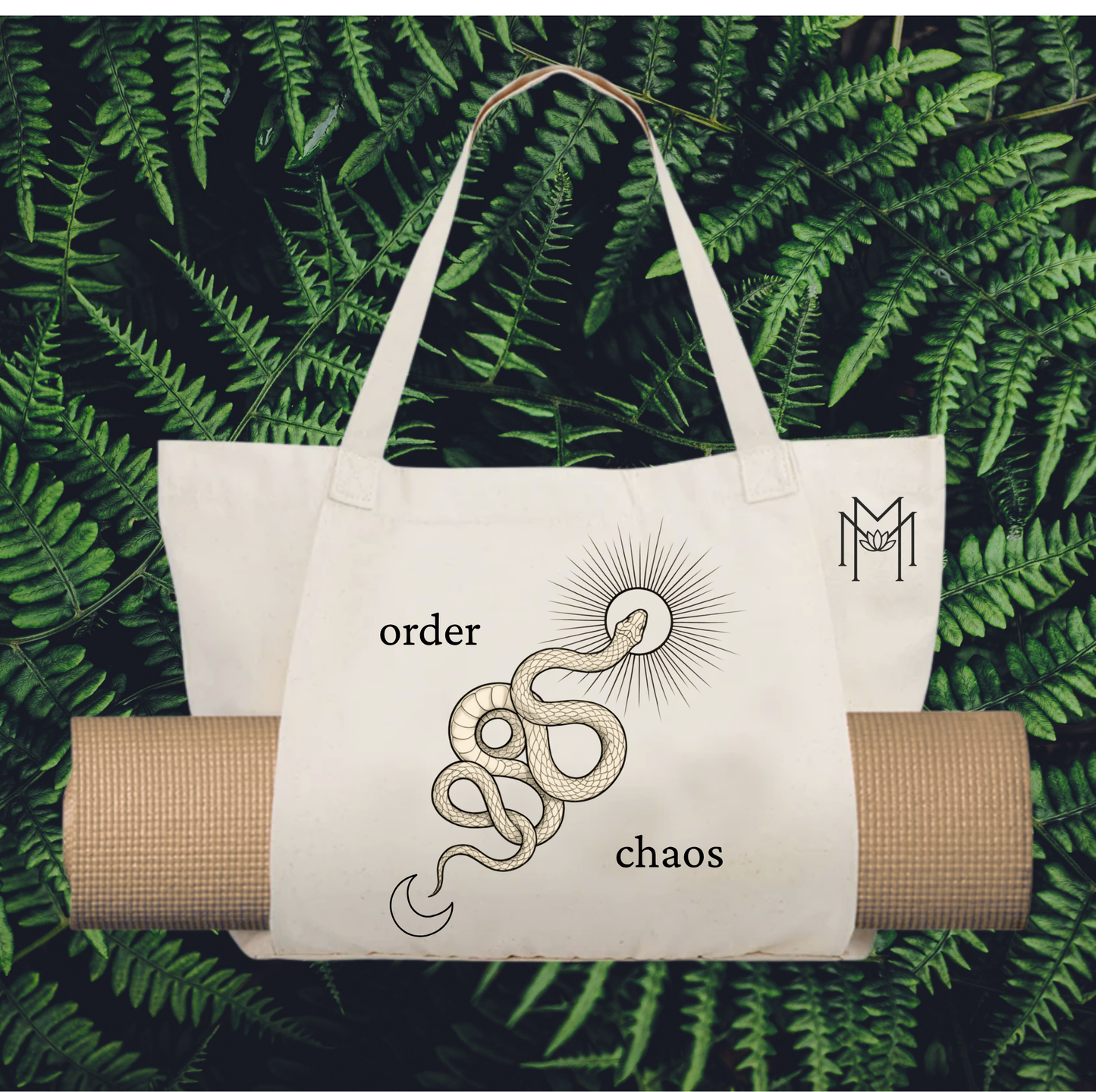 Yoga Mat Tote Bag — Chaos to Order