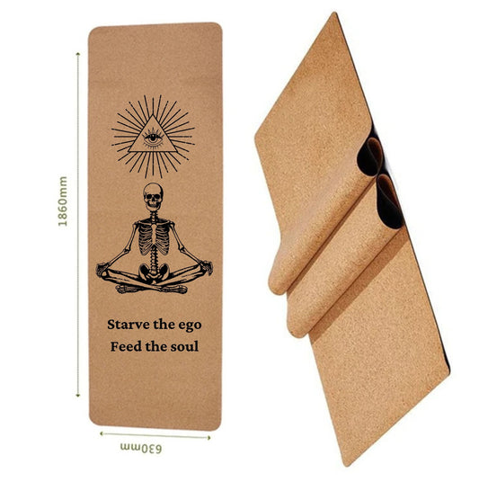 Cork Yoga Mat — Starve the Ego